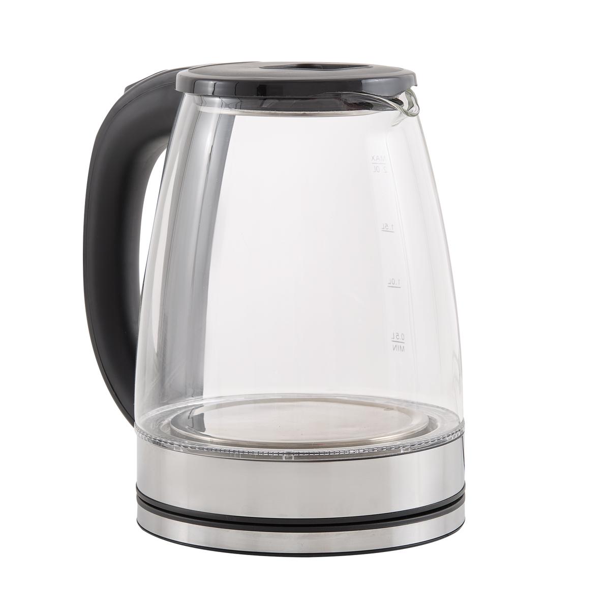 Pava Eléctrica 1,8L Corte Mate De Vidrio Kanji Home KJH-PE15005M