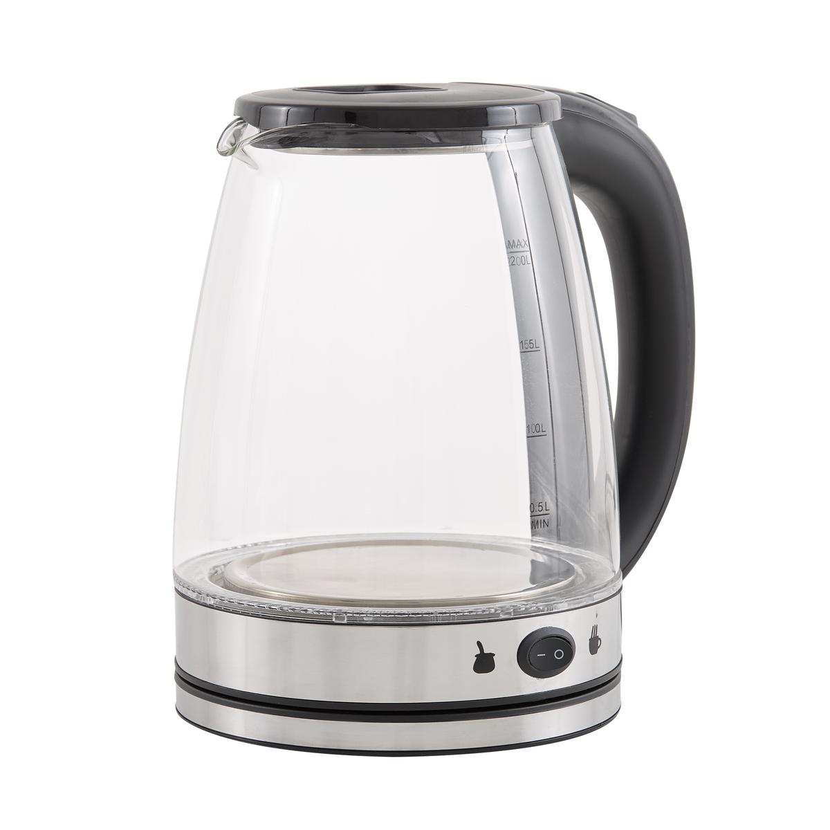 Pava Eléctrica 1,8L Corte Mate De Vidrio Kanji Home KJH-PE15005M