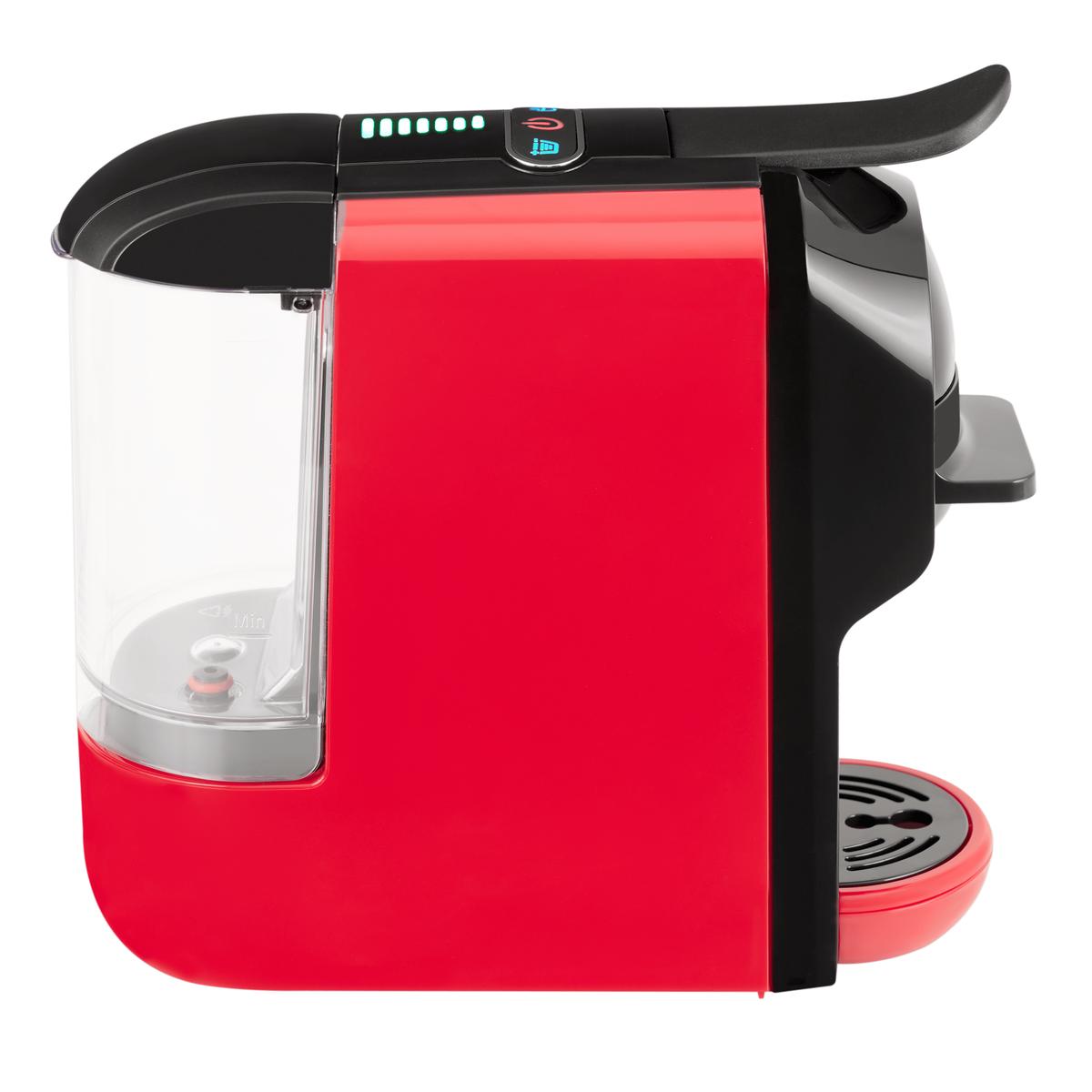 Cafetera Multicápsula Latte Roja Kanji Home KJH-CM1500NC01