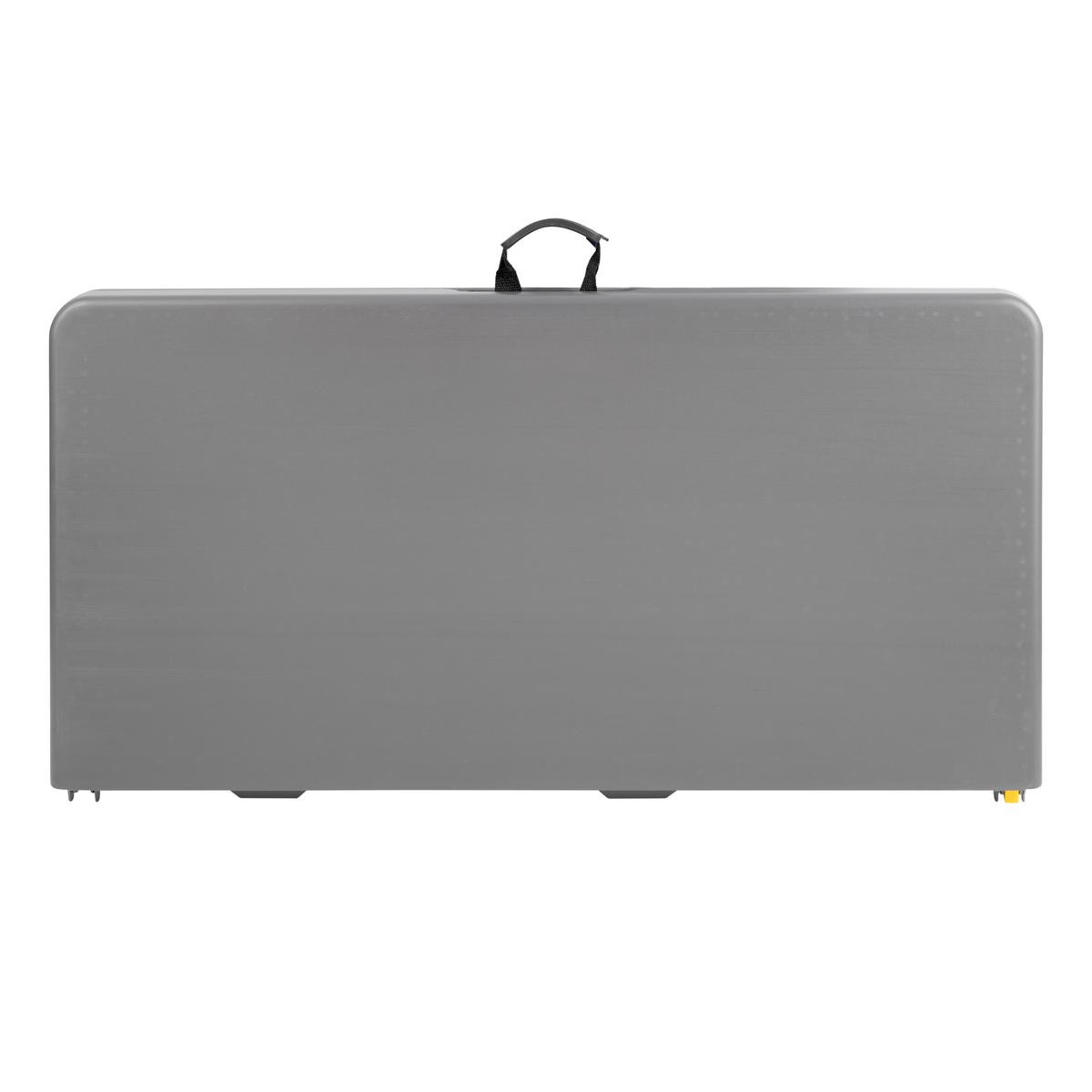 Mesa Plegable Cuadrada Gris Kanji KJ-CAMPMC01G