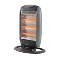 Estufa Halógena 1200W Negra Kanji Home KJH-305