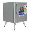 Frigobar Serie 50 Retro Silver Kanji Home KJH-50VIN-S