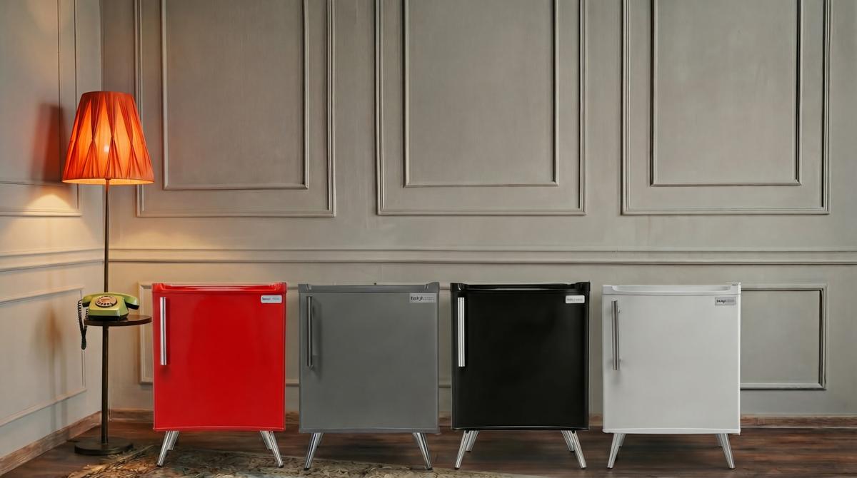 Frigobar Serie 50 Retro Rojo Kanji Home KJH-50VIN-R