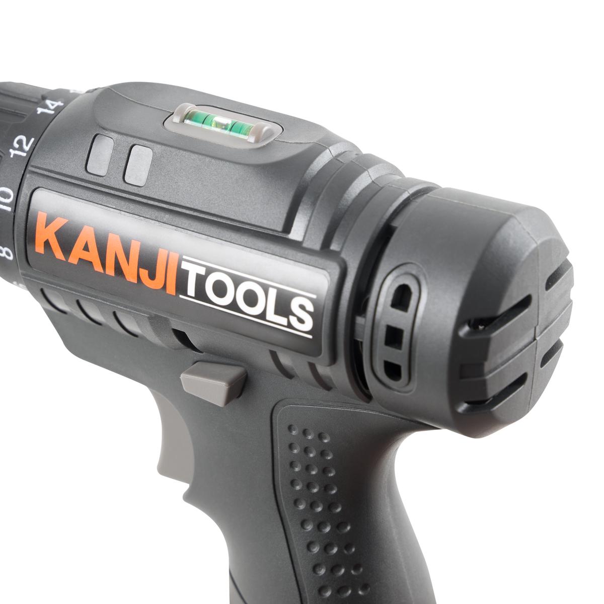 Atornillador Inalámbrico 12V Negro Kanji Tools KJT-AT121PB