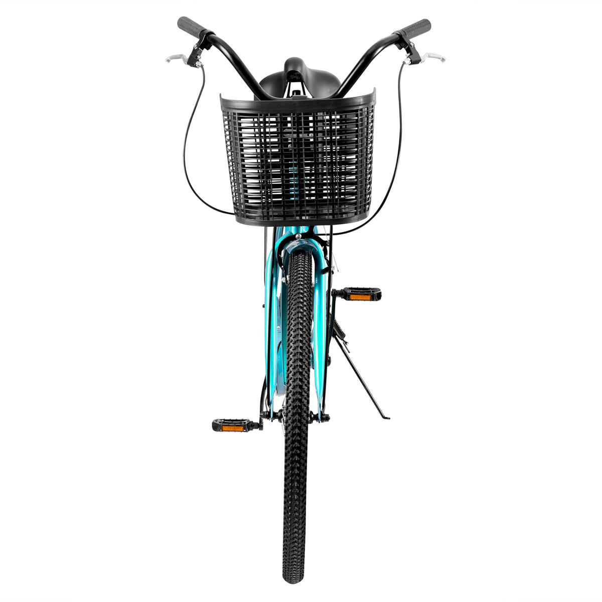 Bicicleta De Paseo Rodado 27" Turquesa Kanji On Wheels KJW-27ACECAN-T
