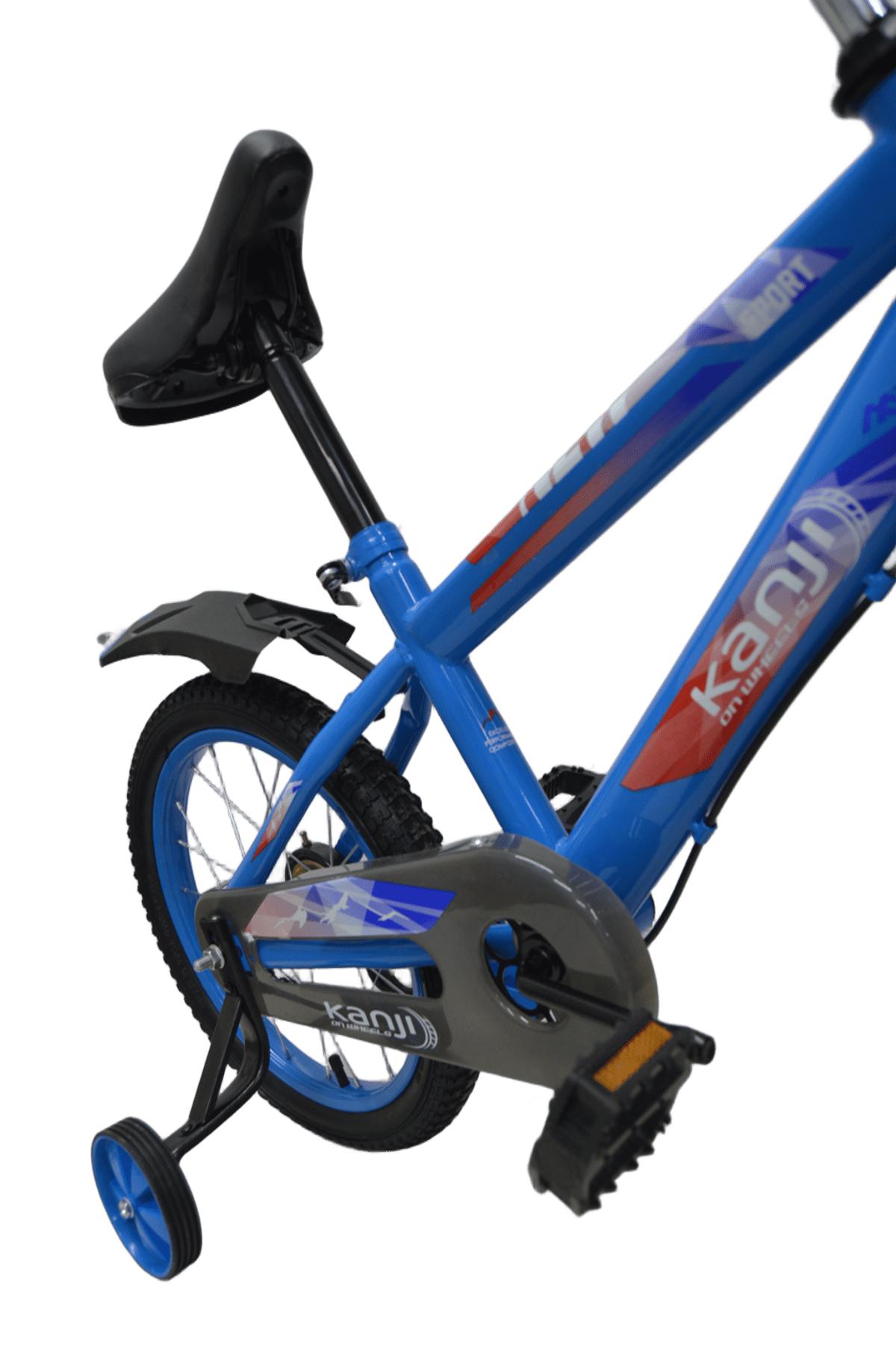Bicicleta Infantil Rodado 16" Azul Kanji On Wheels KJW-16ACE-B