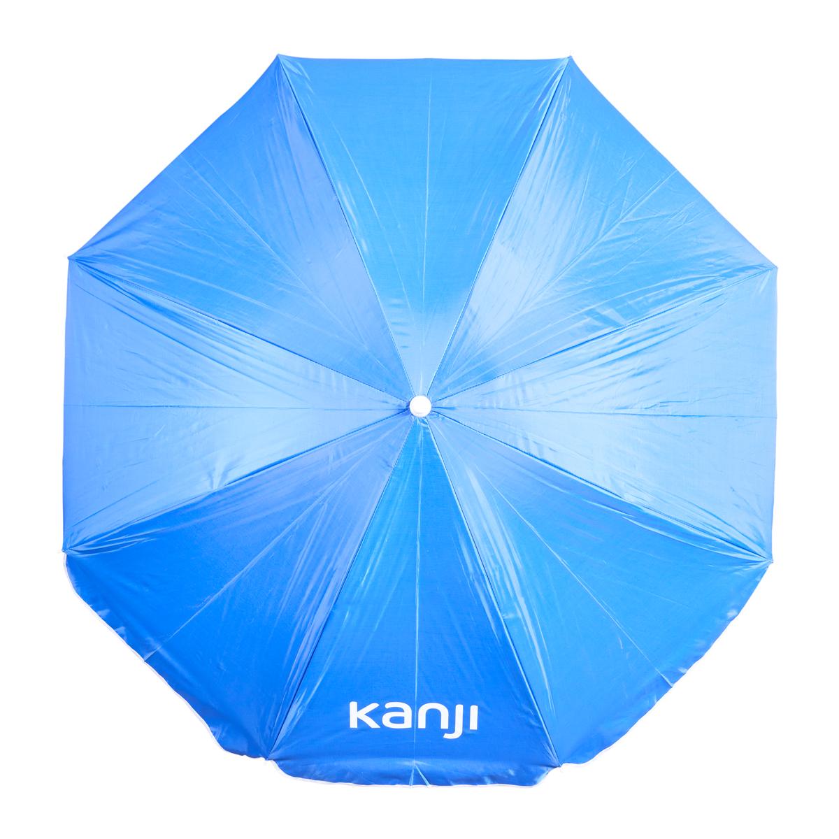 Sombrilla Reclinable Azul Kanji KJ-CAMPSOM02