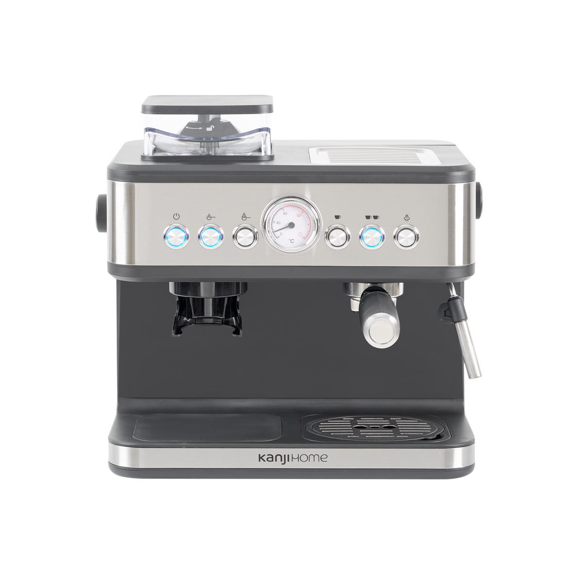 Cafetera Espresso Silver Kanji Home KJH-CFE1000SL