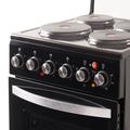 Cocina Eléctrica 50×50 Negra Kanji Black KJH-EKB001V