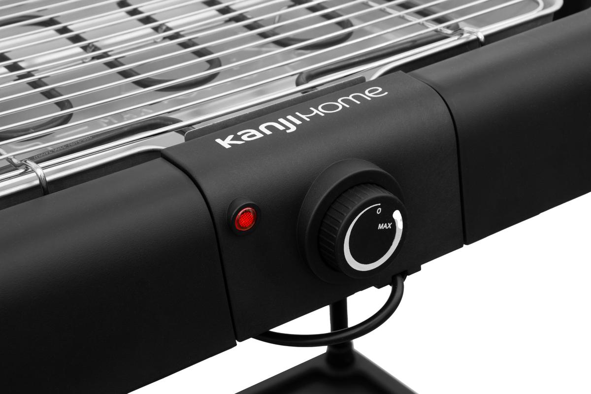 Parrilla Eléctrica Brasa Negra Kanji Home KJH-BE2200SP