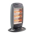 Estufa Halógena 1200W Negra Kanji Home KJH-305