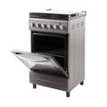 Cocina Eléctrica 50×50 Inox Kanji Black KJH-EKX001V