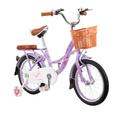Bicicleta De Paseo Infantil Rodado 16" Violeta Kanji On Wheels KJW-16ACECAN-V