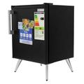Frigobar Serie 50 Retro Negro Kanji Home KJH-50VIN-B