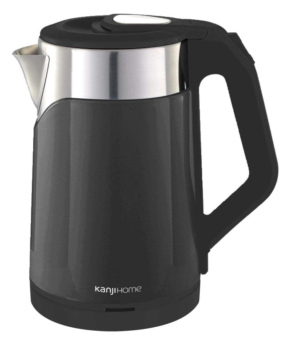 Pava Eléctrica 1,8L Negra Kanji Home KJH-PE15002S