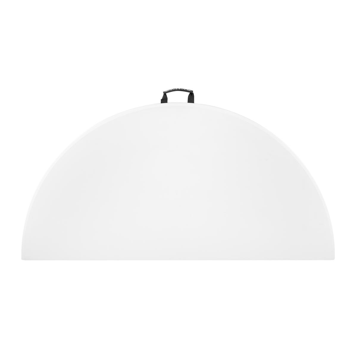 Mesa Plegable Circular Blanca Kanji KJ-CAMPRED01W