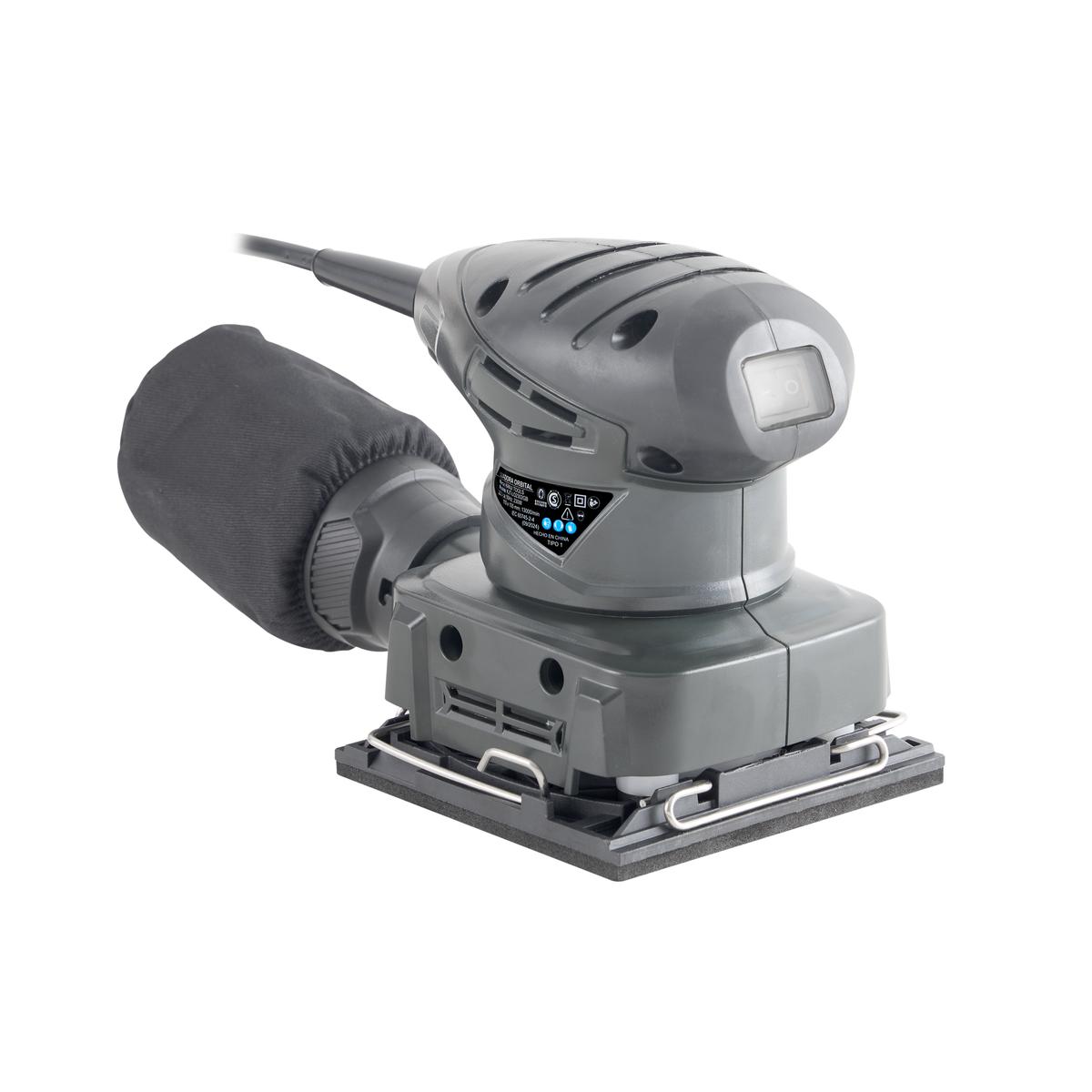 Lijadora 230W Negra Kanji Tools KJT-LO2302GB