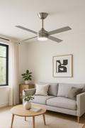 Ventilador De Techo Silver Telefunken VDT-CFWB001SL