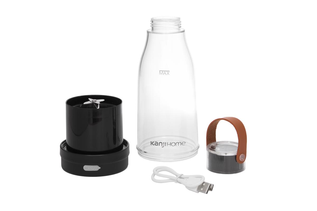 Licuadora Portátil USB Negra Kanji Home KJH-LICPBK