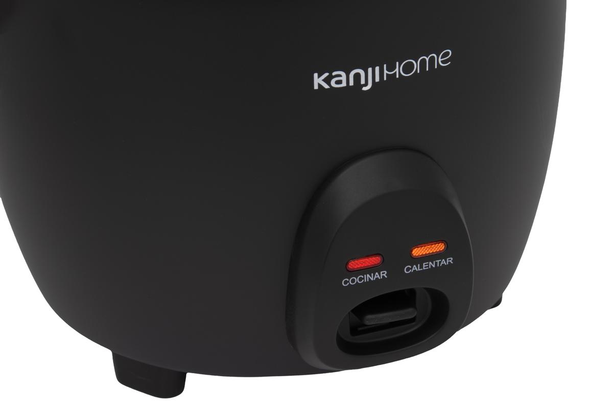 Arrocera 1,8L 2 En 1 Negra Kanji Home KJH-ARRVAPBL