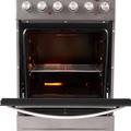 Cocina Eléctrica 50×50 Inox Kanji Black KJH-EKX001V