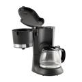 Cafetera Eléctrica 12 Tazas Negra Kanji Home KJH-CMF0800S01