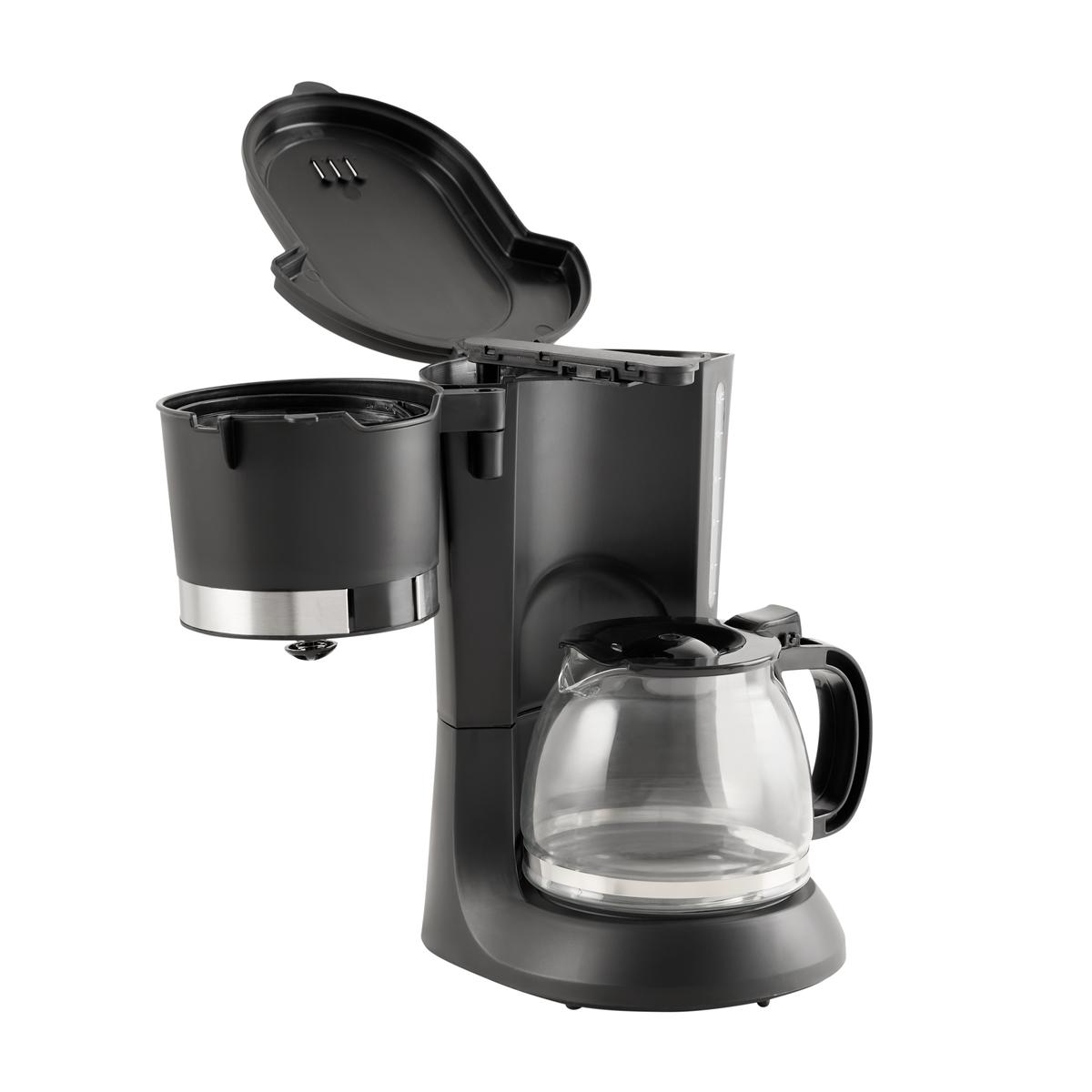 Cafetera Eléctrica 12 Tazas Negra Kanji Home KJH-CMF0800S01