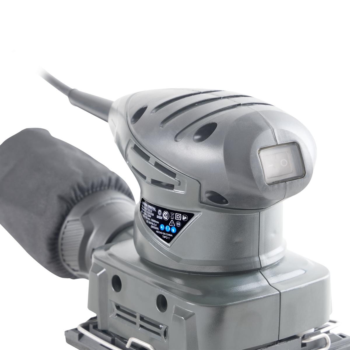 Lijadora 230W Negra Kanji Tools KJT-LO2302GB