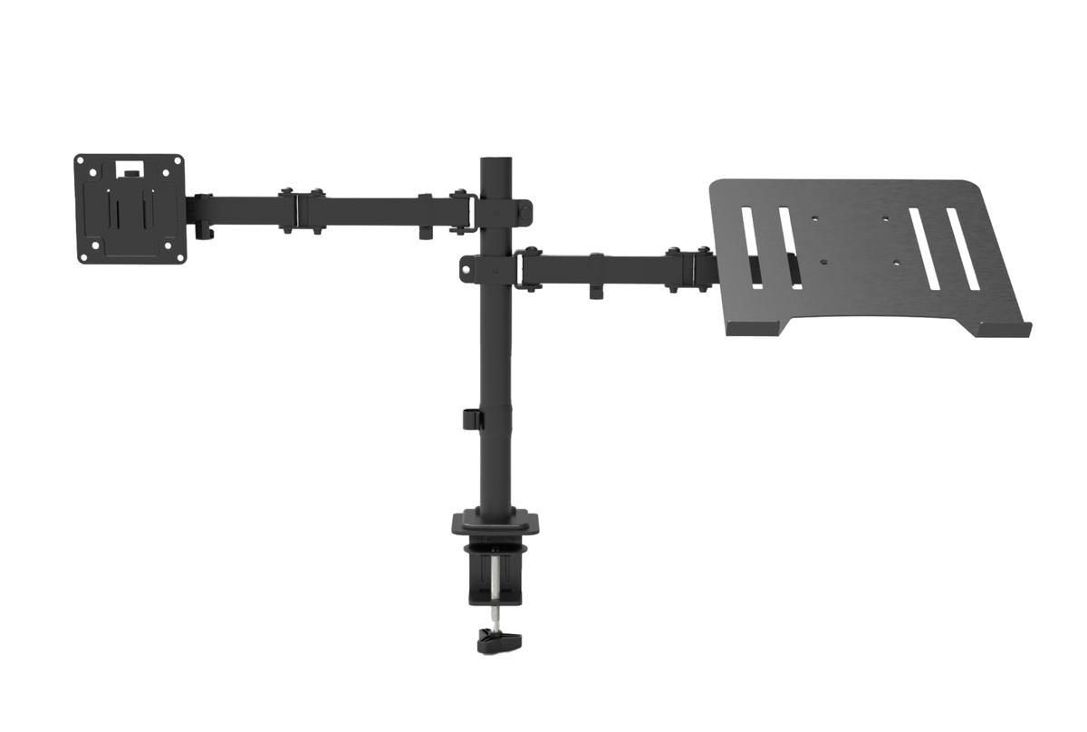 Soporte Para Monitor Y Notebook Negro Kanji Home KJH-SOPMONNOT