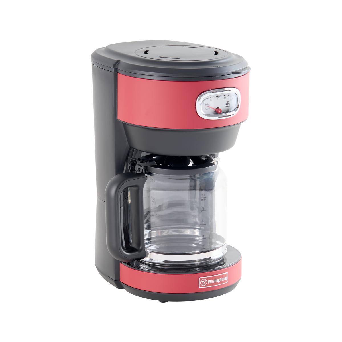 Cafetera Eléctrica Retro Roja Westinghouse CAF-CMF1000S01