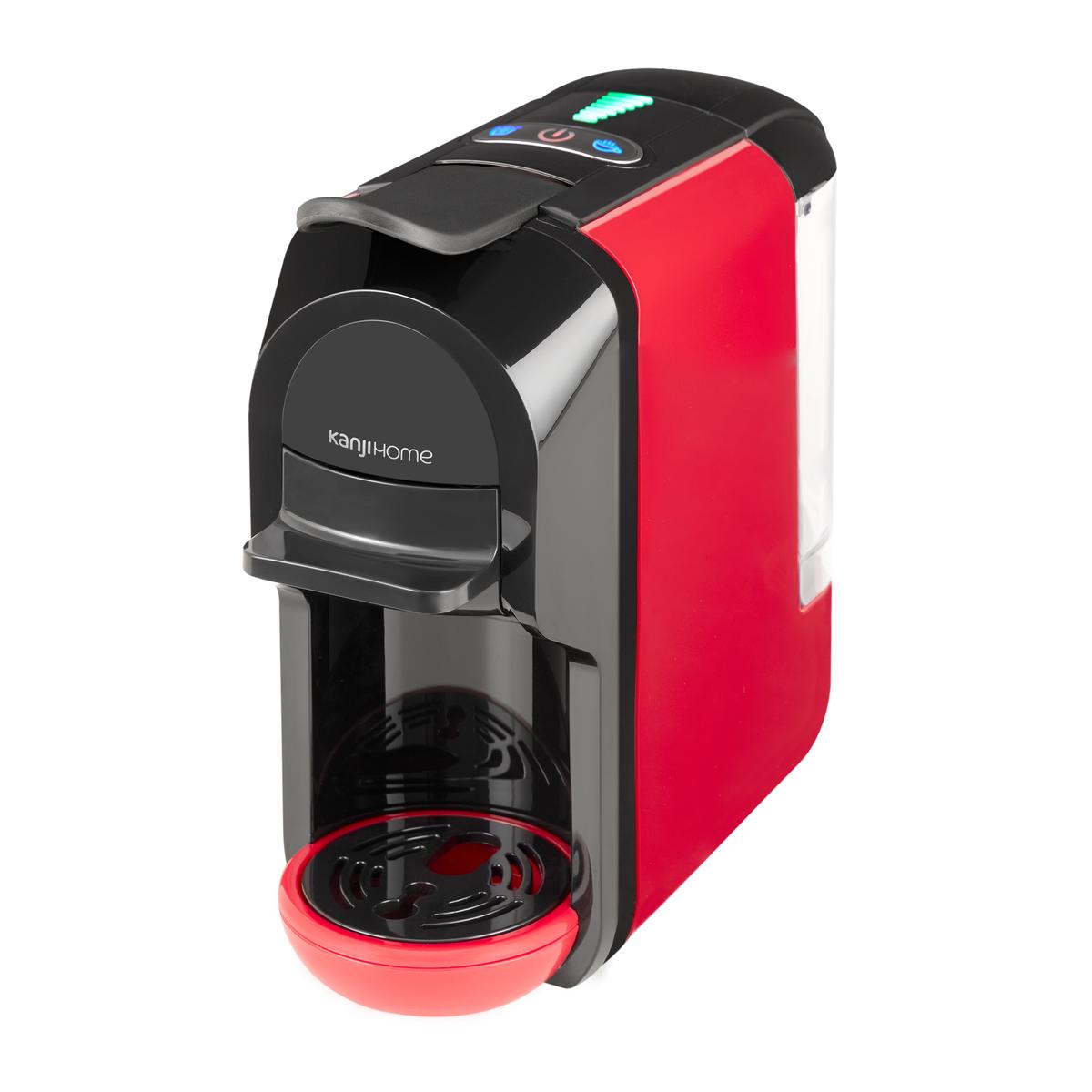 Cafetera Multicápsula Latte Roja Kanji Home KJH-CM1500NC01