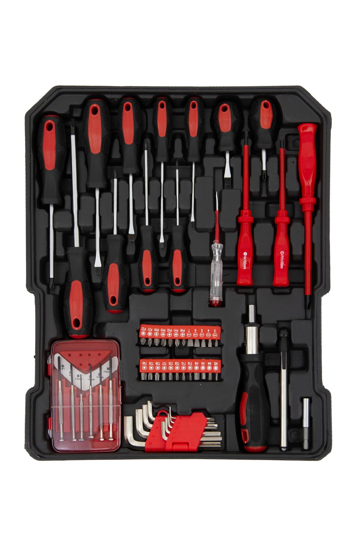Kit De Herramientas Rojo Kanji Tools KJT-VLKITRD