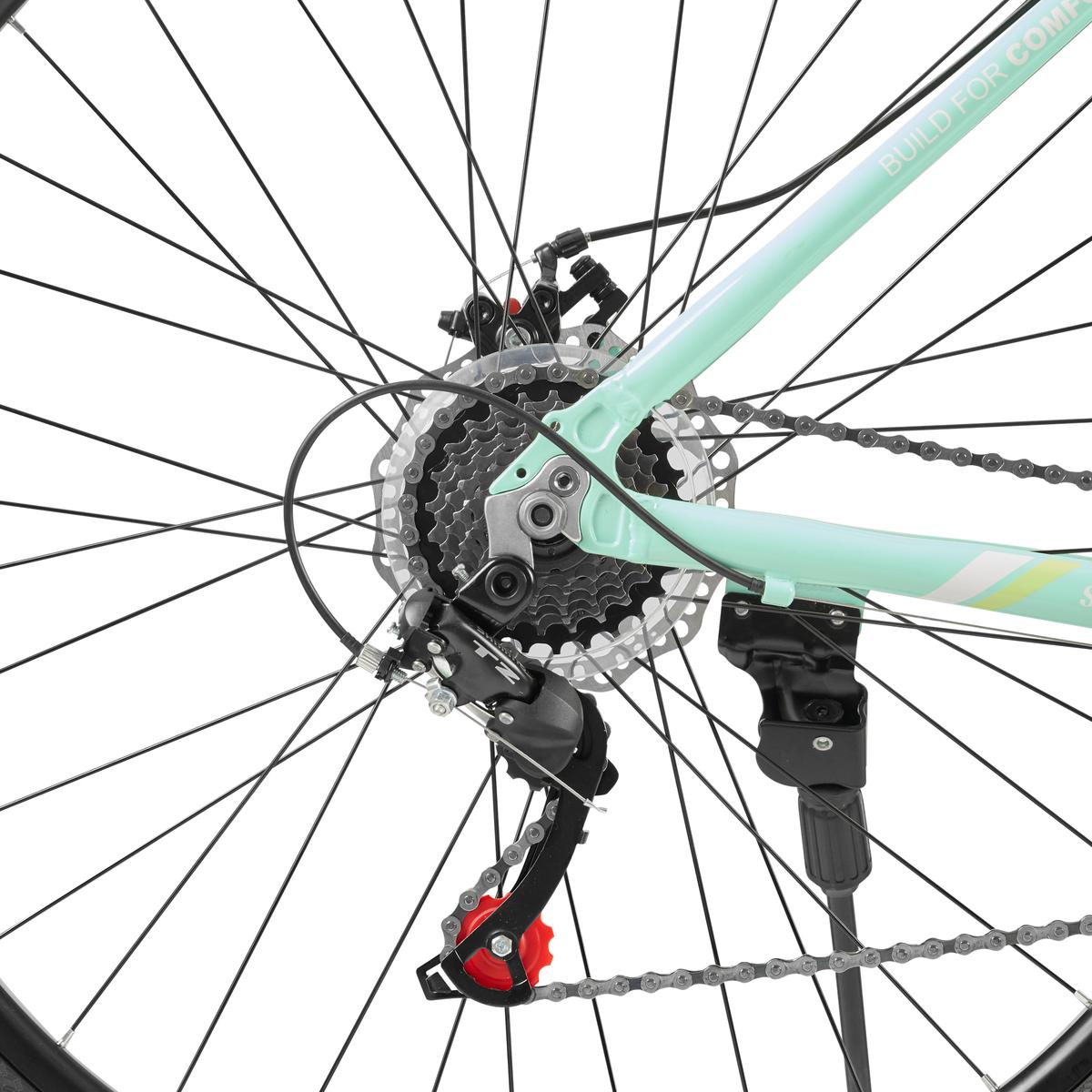 Bicicleta Mountain Bike Rodado 29" Verde Kanji On Wheels KJW-29ALUWOM-WG