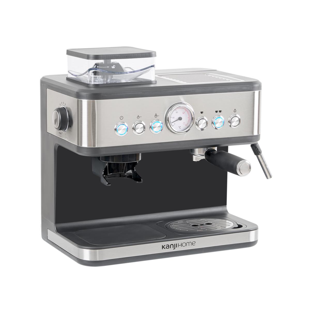 Cafetera Espresso Silver Kanji Home KJH-CFE1000SL