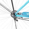 Bicicleta De Paseo Rodado 27" Turquesa Kanji On Wheels KJW-27ACECAN-T