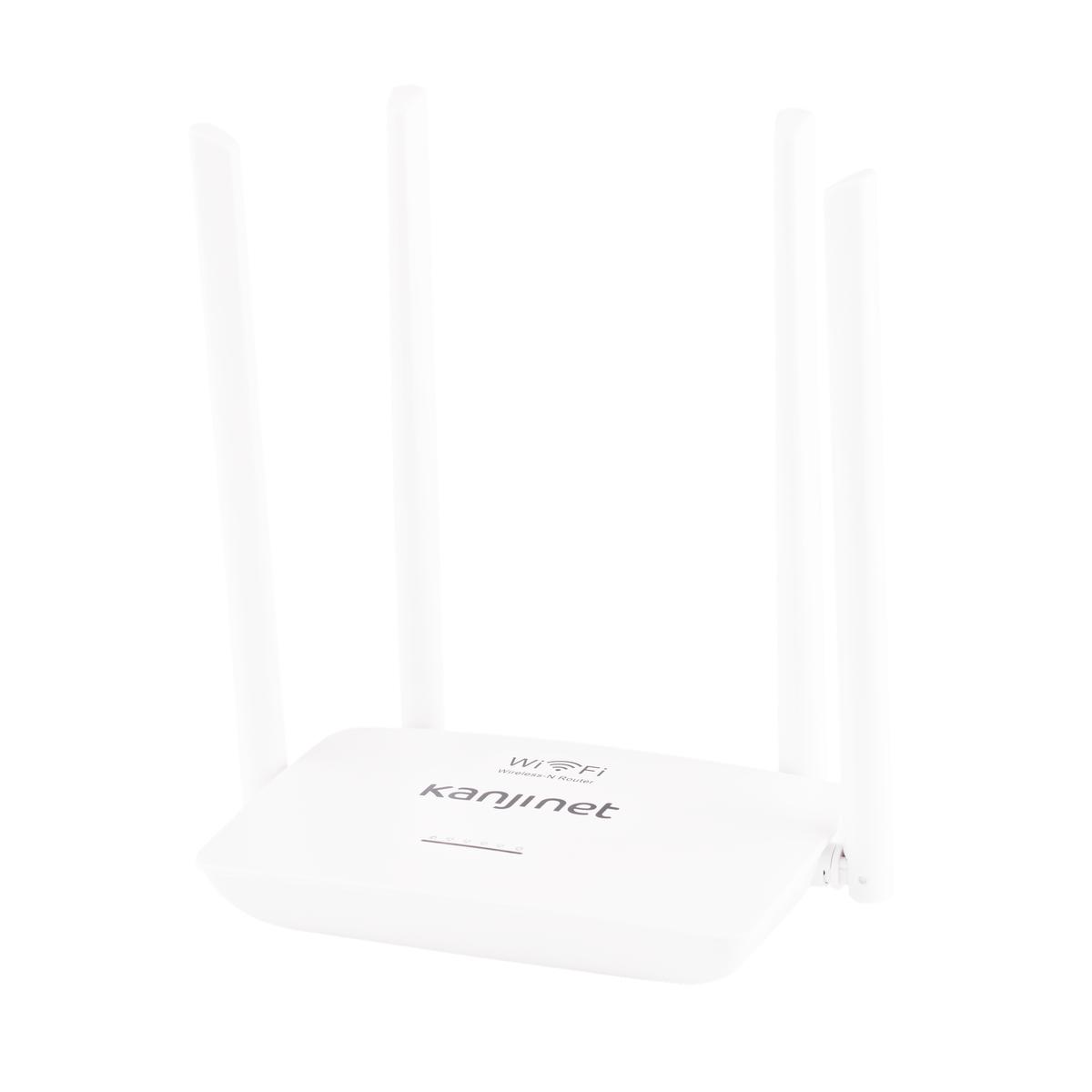 Router 4 Antenas Blanco Kanji KJN-ROUT4A01
