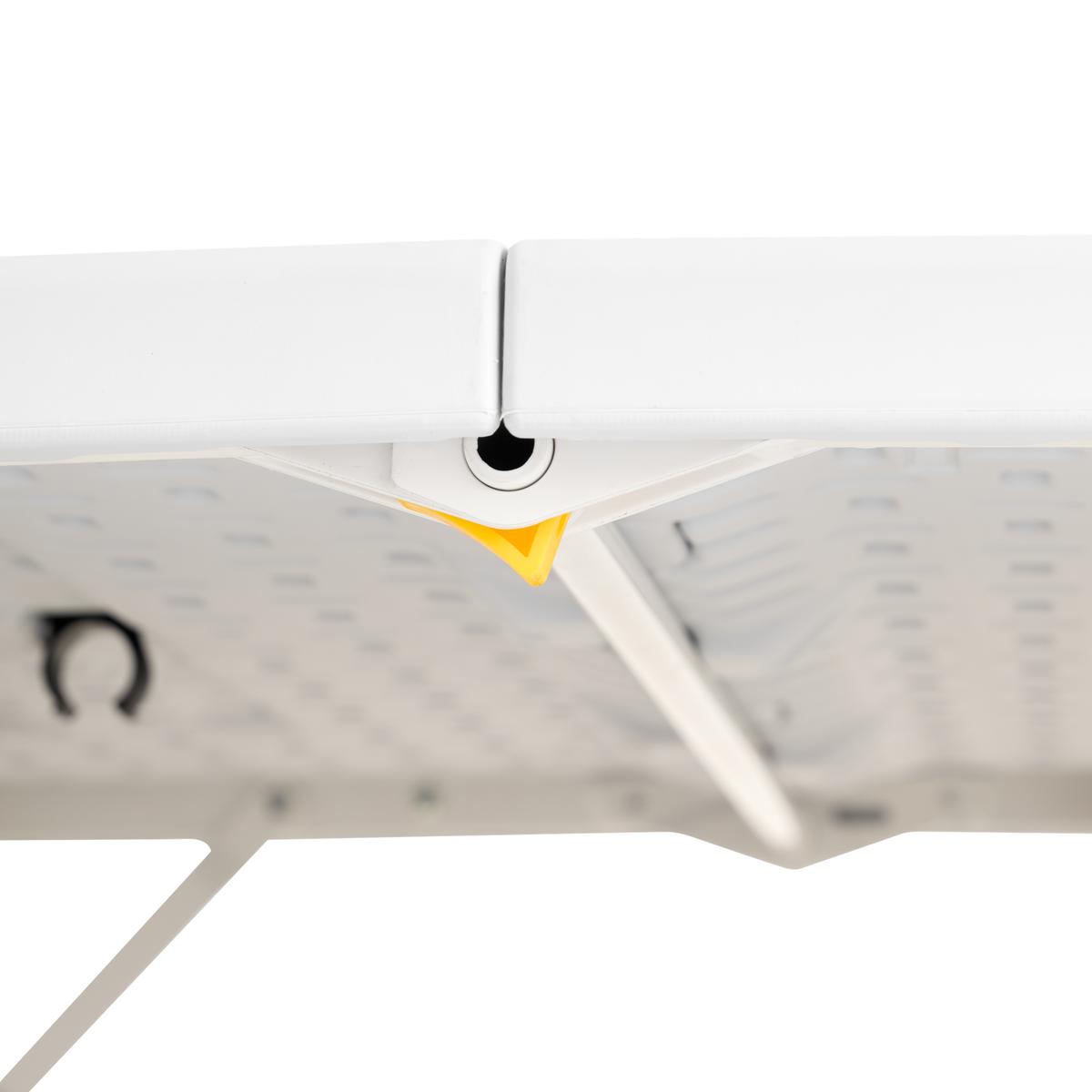 Mesa Plegable Cuadrada Blanca Kanji KJ-CAMPMC01W