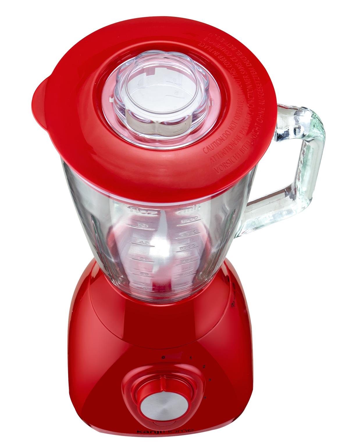 Licuadora 1,5L 800W Vertical Roja Kanji Home KJH-BL0800LA02-R