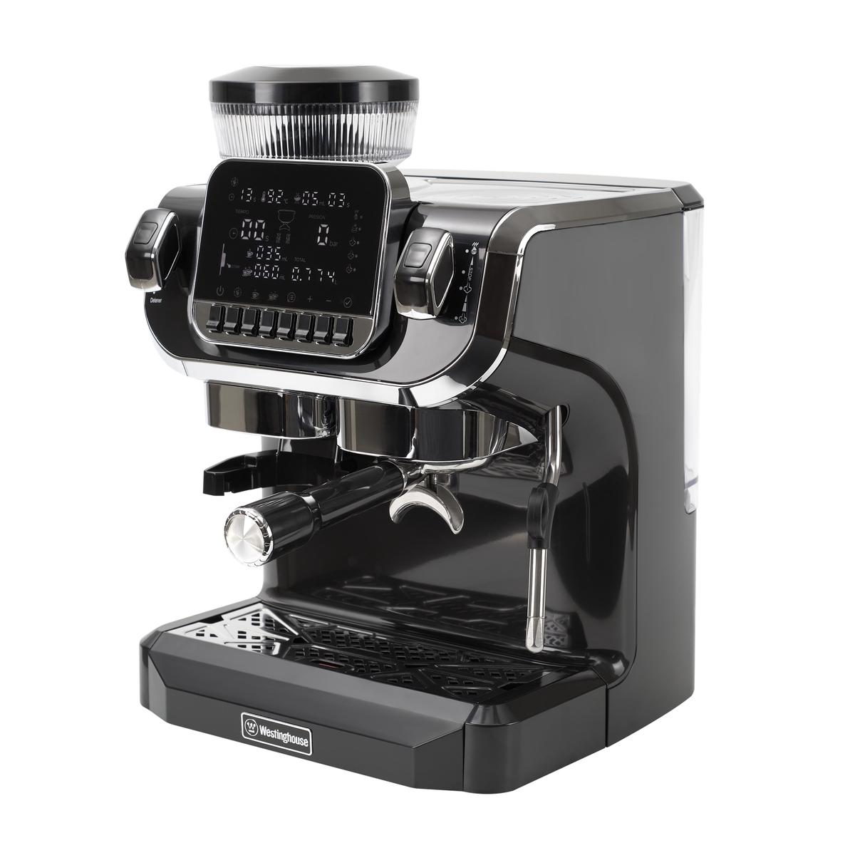 Cafetera Espresso Negra Westinghouse WH-CFE1450BL