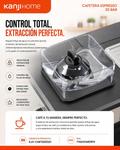 Cafetera Espresso Silver Kanji Home KJH-CFE1000SL