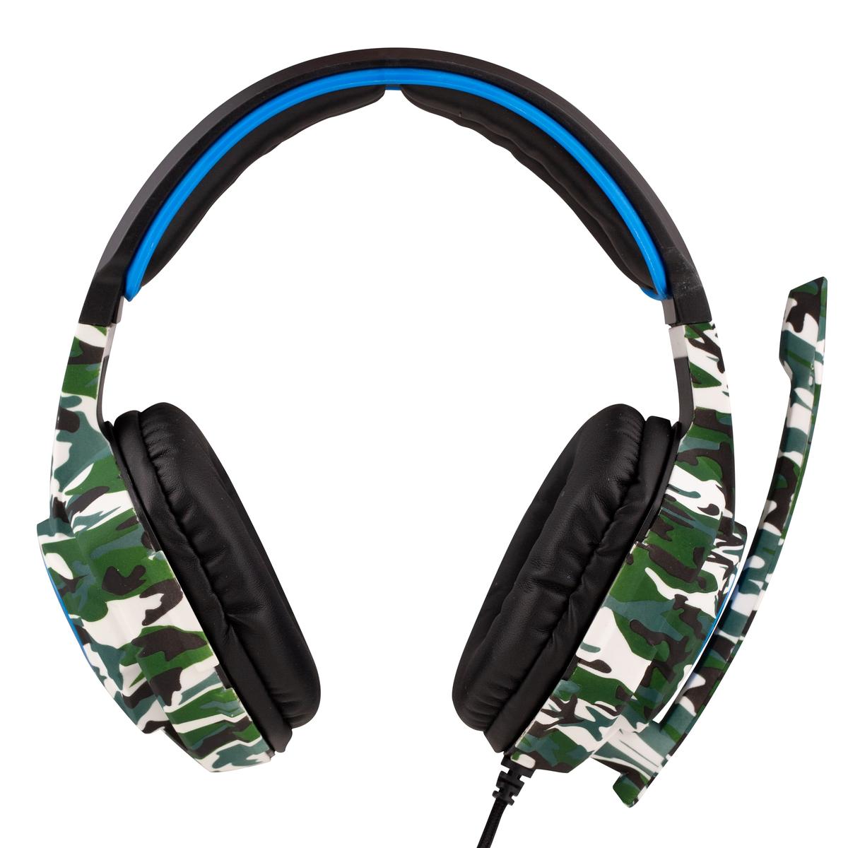 Auricular Gamer Camuflado Kanji KJ-GAMZ002CAM