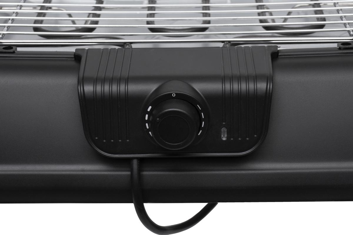 Parrilla Eléctrica Criollo Negra Kanji Home KJH-BE2000PC