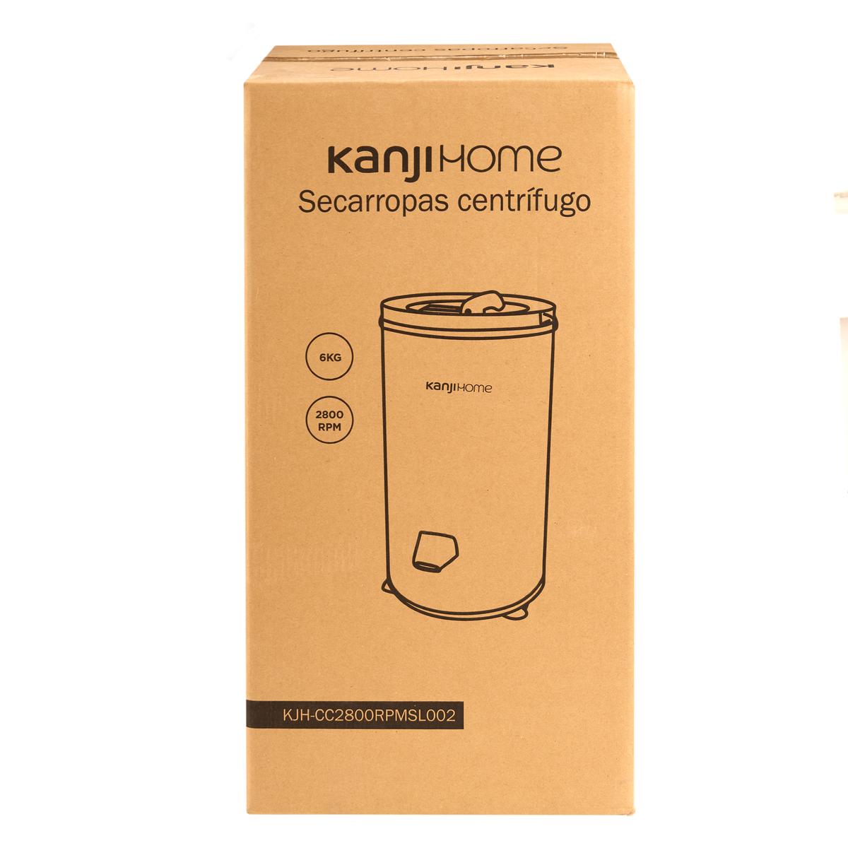 Secarropas 3Kg Silver Kanji Home KJH-CC2800RPMSL002