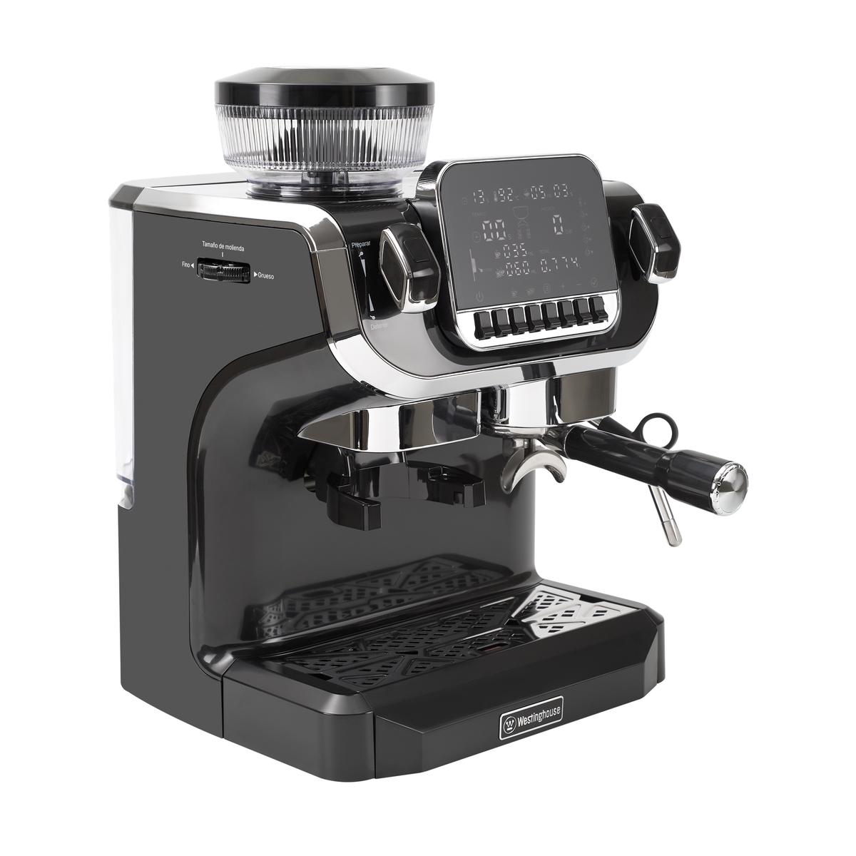 Cafetera Espresso Negra Westinghouse WH-CFE1450BL