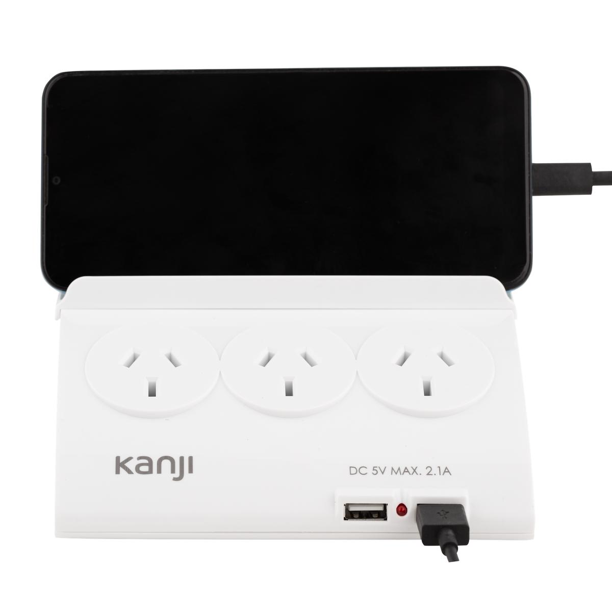 Prolongador Eléctrico Blanco Kanji SL9205