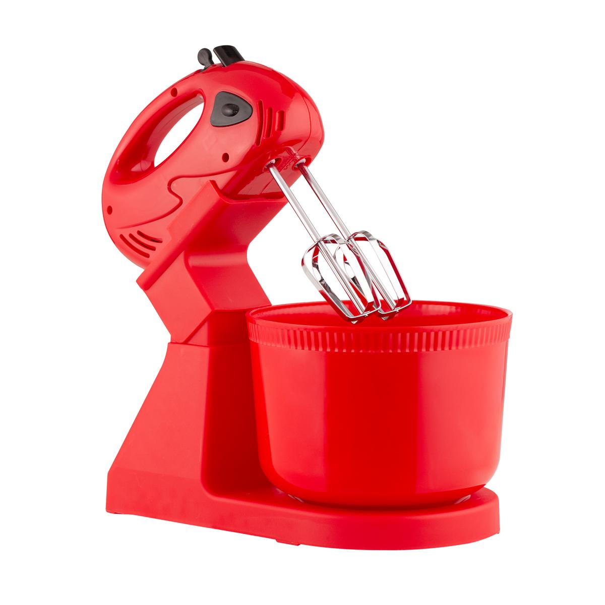 Batidora De Mano 300W Con Bowl Roja Kanji Home KJH-PL0300HMB01R