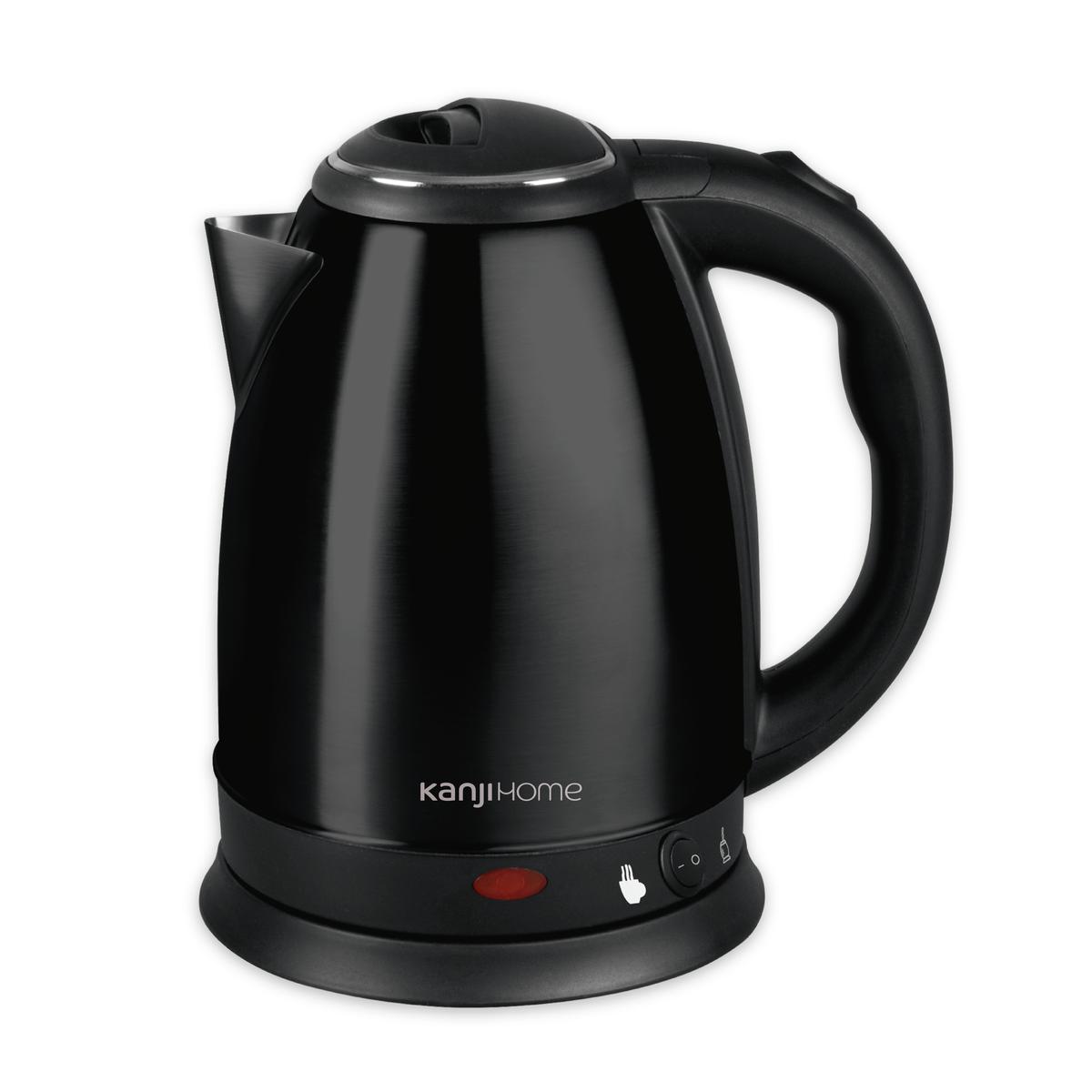 Pava Eléctrica 1,8L Corte Mate Negra Kanji Home KJH-PE15003M-BLK