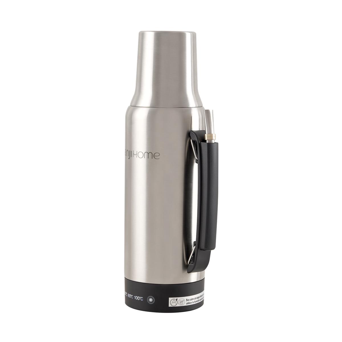 Termo 1L Silver Kanji Home KJH-PE10M-S