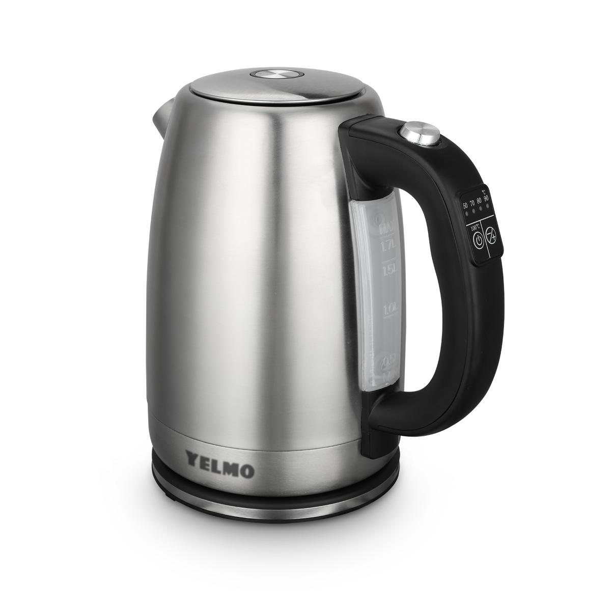 Pava Eléctrica Digital De Acero Inoxidable Yelmo PE-3911