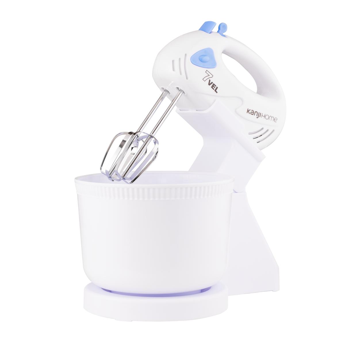 Batidora De Mano 300W Con Bowl Blanca Kanji Home KJH-PL0300HMB01
